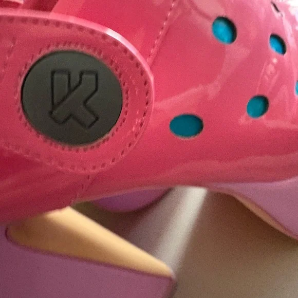 Koi Pink and Blue Platform Shoes - Picture 5 of 10